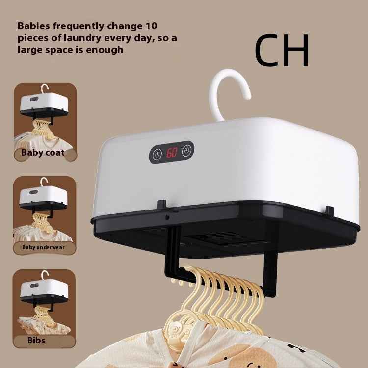 Portable Foldable Clothes Dryer | Mini Baby Laundry Air Dryer & Travel Drier