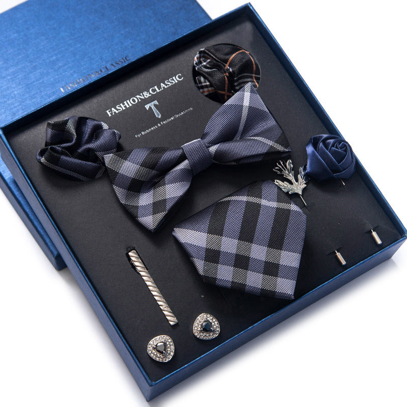 Tie 8-piece Set Formal Suit Men - Shop NCLC