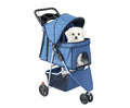 Foldable Pet Stroller for Small & Medium Dogs & Cats | Lightweight & Durable