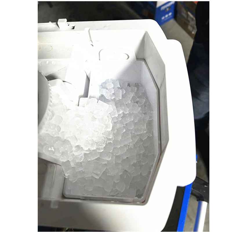 Stainless Steel Countertop Nugget Ice Maker – Soft Chewable Pebble Ice