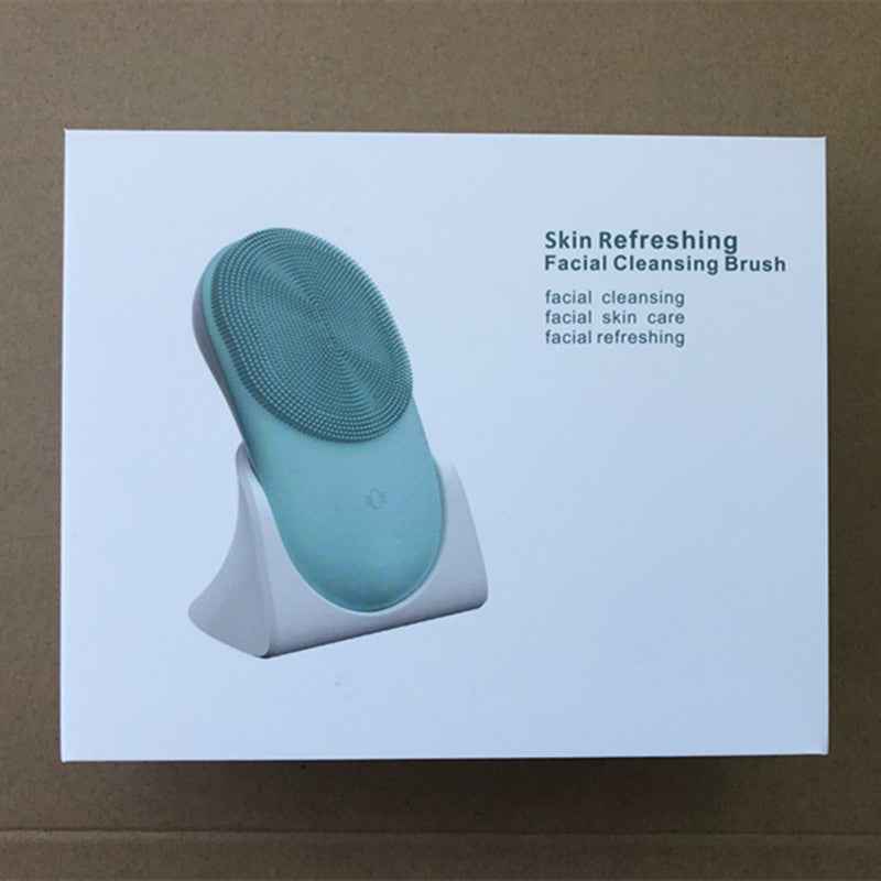 Silicone Facial Cleansing Brush – Electric Anti-Aging & Deep Pore Exfoliator