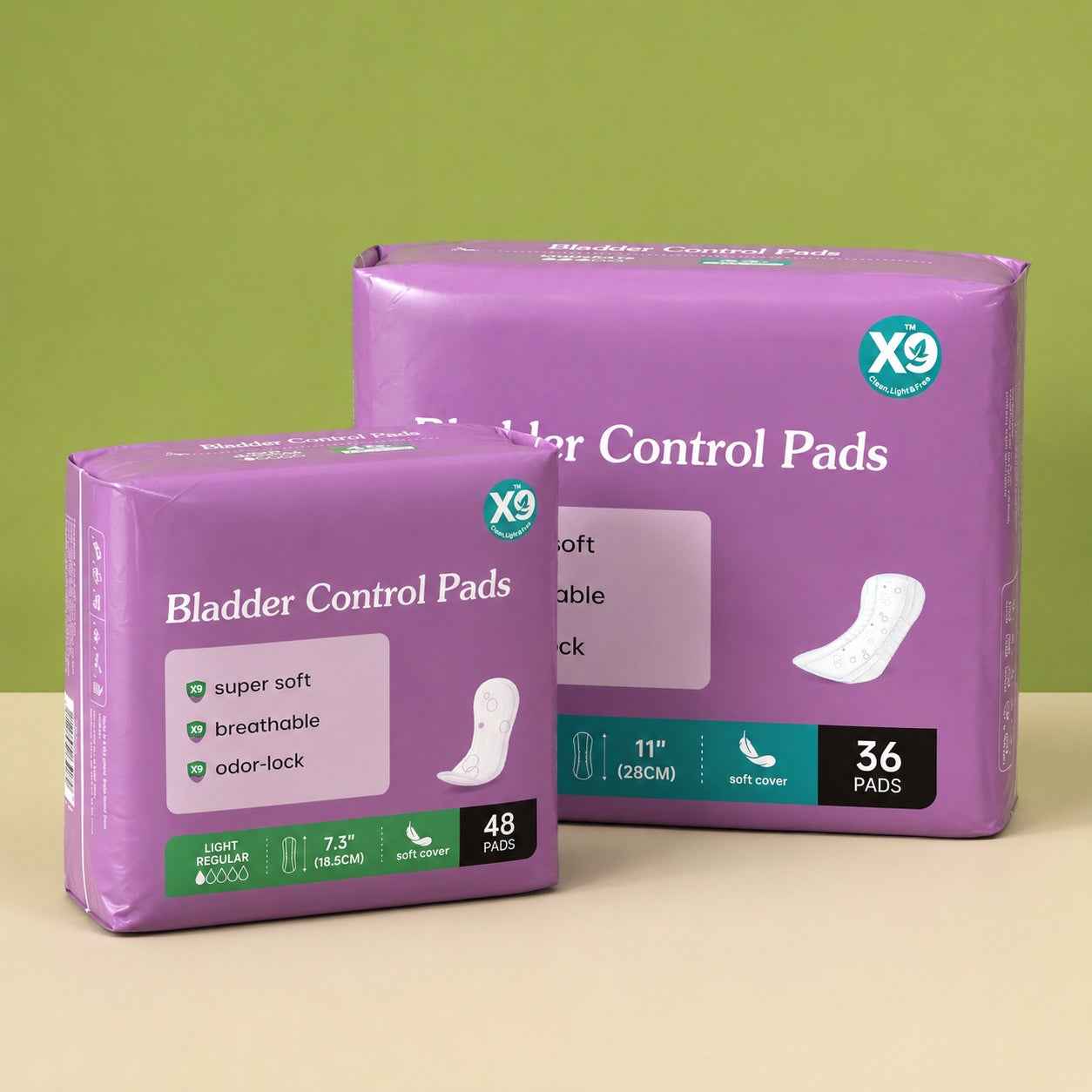 Women's Incontinence Pads | Discreet, Leak-Proof & Odor Control Protection