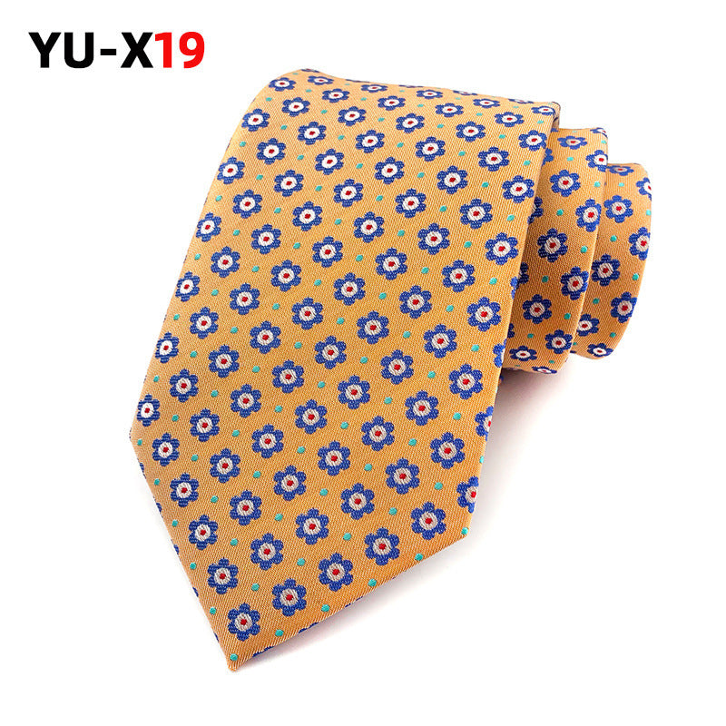 Gentlemans Small Floral Tie Mens Business - Shop NCLC