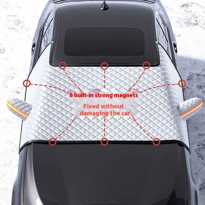 All-Weather Car Sunshade & Dustproof Protective Cover | Universal Fit