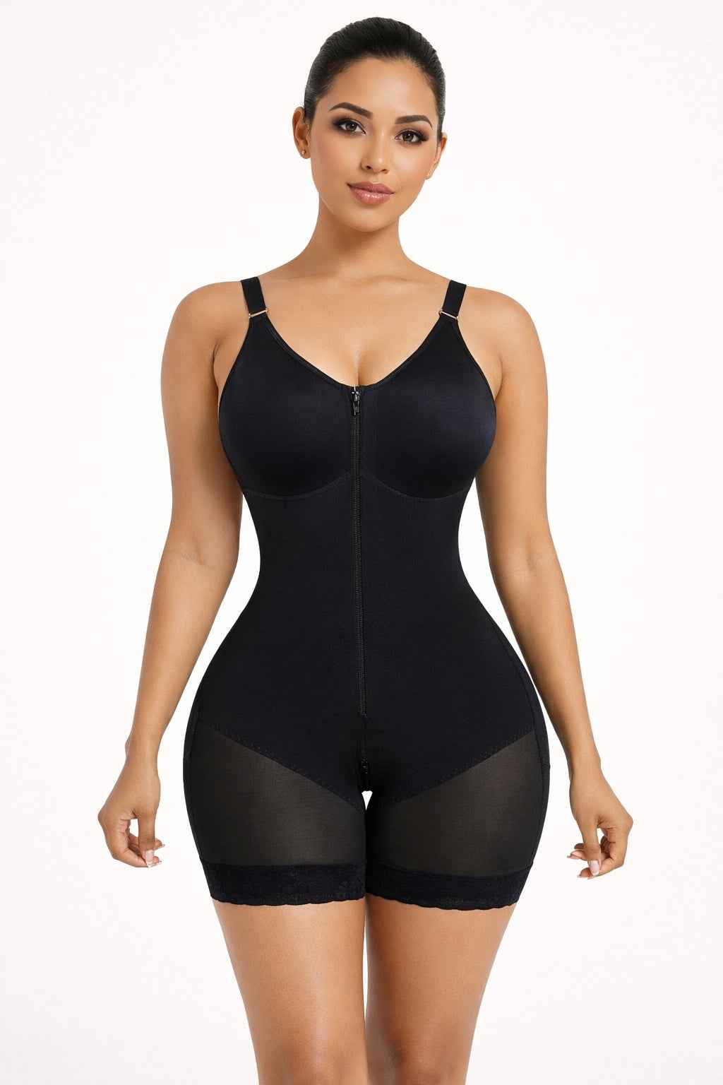 Faja Firm Control Colombian Postpartum Body Shaper – Butt Lifter & Open Crotch