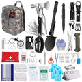 Professional 125-Piece Tactical Survival Kit & Emergency First Aid Gear for Camping, Hiking, & Outdoor Adventures