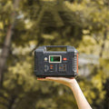 Portable Power Station 200W, Outdoor Solar Generator & Emergency Battery Backup
