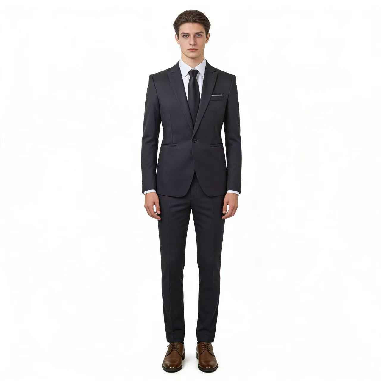 Modern Two-Piece Suit | Stretch Blend | Smart Casual & Professional