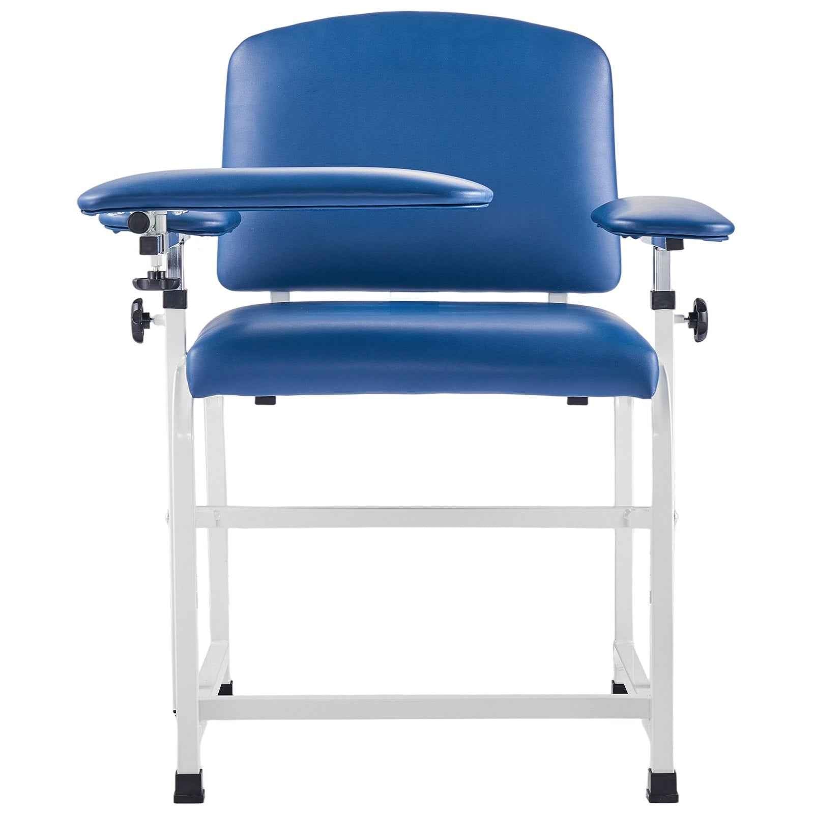 Heavy-Duty Blood Draw Chair with Adjustable Armrests & Flip Arm | Medical Phlebotomy Seating