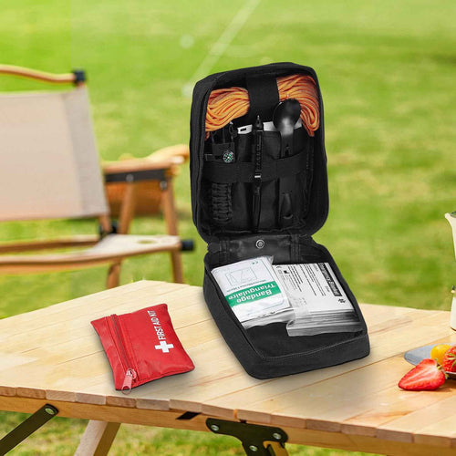 250-Piece Survival First Aid Kit & Trauma Bag | Emergency Medical Gear for Camping & Home