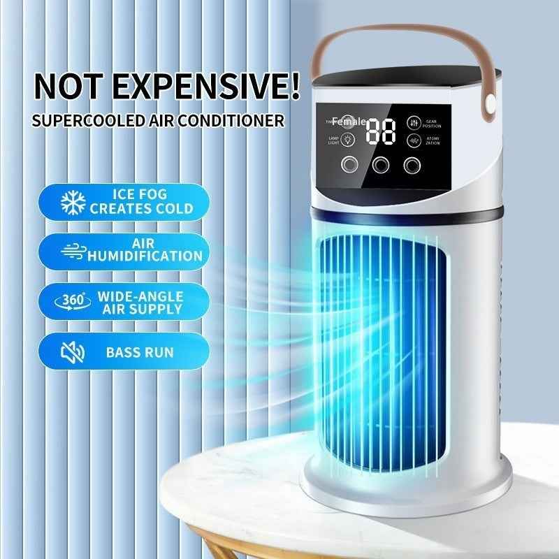 Portable USB Mini Air Conditioner & Desk Cooler Fan
