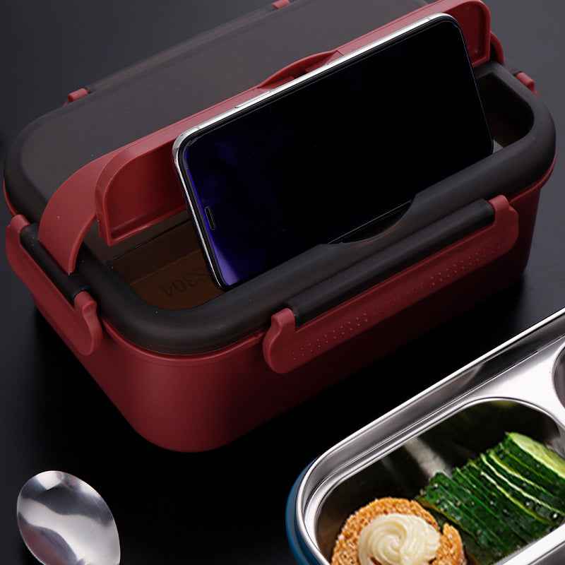 Portable Thermal Bento Box | Premium 304 Stainless Steel | Leak-Proof Compartments for Work & School