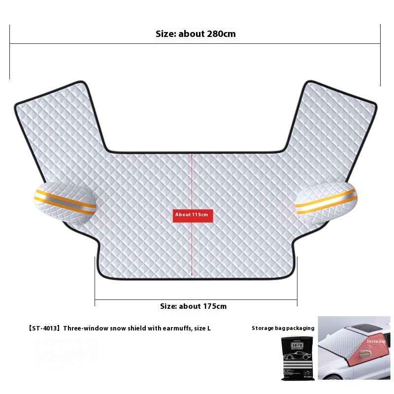 All-Weather Car Sunshade & Dustproof Protective Cover | Universal Fit