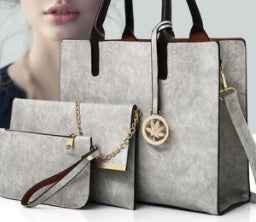 Women Purses Handbags Wallet Sets Shoulder Bags Top Handle Satchel Tote Purse Work Bag Set With Matching Wallet 3pcs